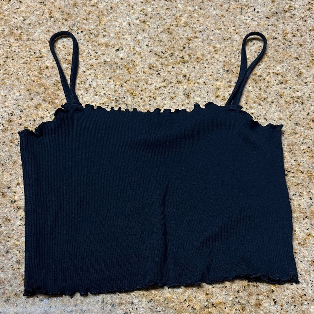 Topshop Black Camisole Top